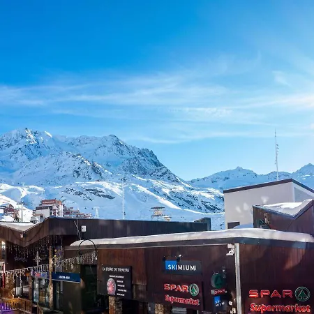 4 Pers, Coeur Val Thorens, 28m², Ski-in/ski-out, Confort & Commodites - Fr-1-637-38
