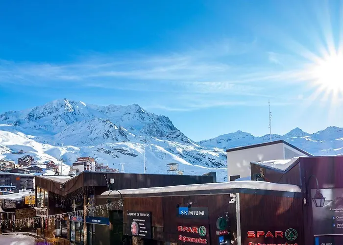4 Pers, Coeur Val Thorens, 28m², Ski-in/ski-out, Confort & Commodites - Fr-1-637-38