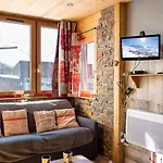 4 Pers, Coeur Val Thorens, 28m², Ski-in/ski-out, Confort & Commodites - Fr-1-637-38 公寓