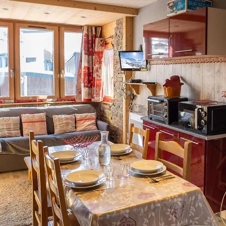 4 Pers, Coeur Val Thorens, 28m², Ski-in/ski-out, Confort & Commodites - Fr-1-637-38 شقة فال تورُن